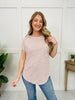 Low Key Stripe Top In Ivory