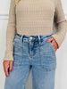 Style Standard Tummy Control Cropped Wide Leg Jeans In Multiple Inseams
