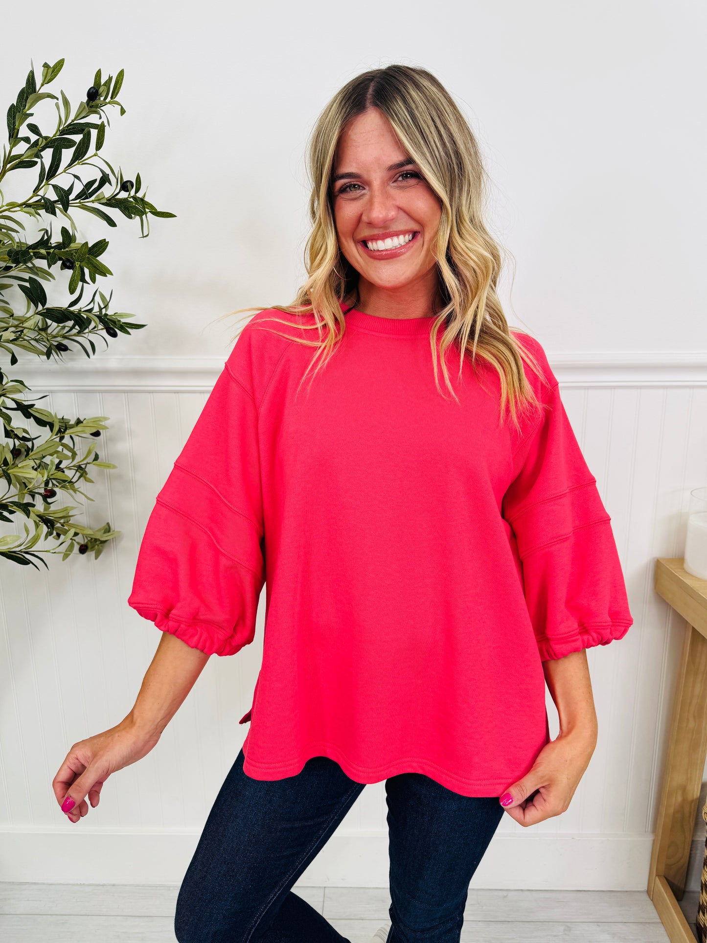 The Cozy Motion Top In Multiple Colors