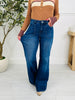 Full Of Style Tummy Control Wide Leg Jeans In Multiple Inseams