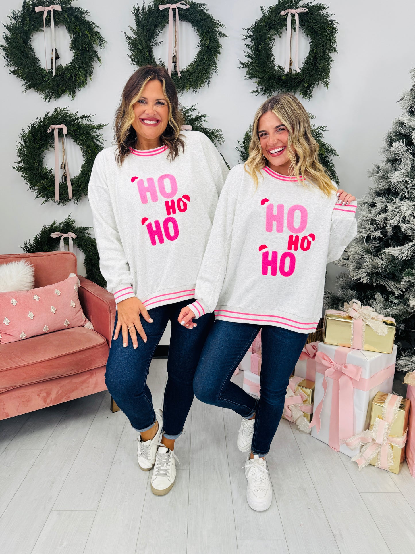 Ho Ho Holiday Mood Crewneck