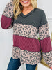 Leopard On Repeat Top- Multiple Colors!