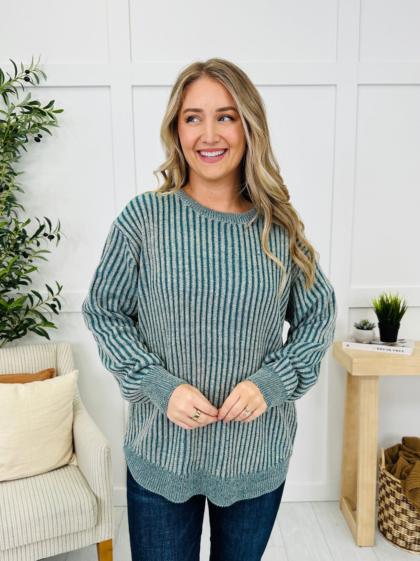 DOORBUSTER! Stitched To Remember Sweater- Multiple Colors!
