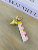 Floral Pop Keychain In Multiple Colors