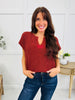 The Effortless Knit Top In Multiple Colors