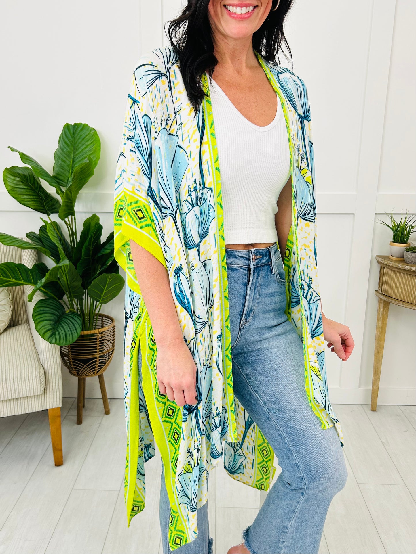Fresh Picked Petals Kimono