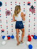 Stars and Stripes Forever Tummy Control Shorts
