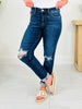 Judy Blue Walk This Way Slim Straight Leg Jeans in Reg/Curvy