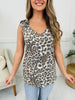 Ruffled Wild Side Tank Top