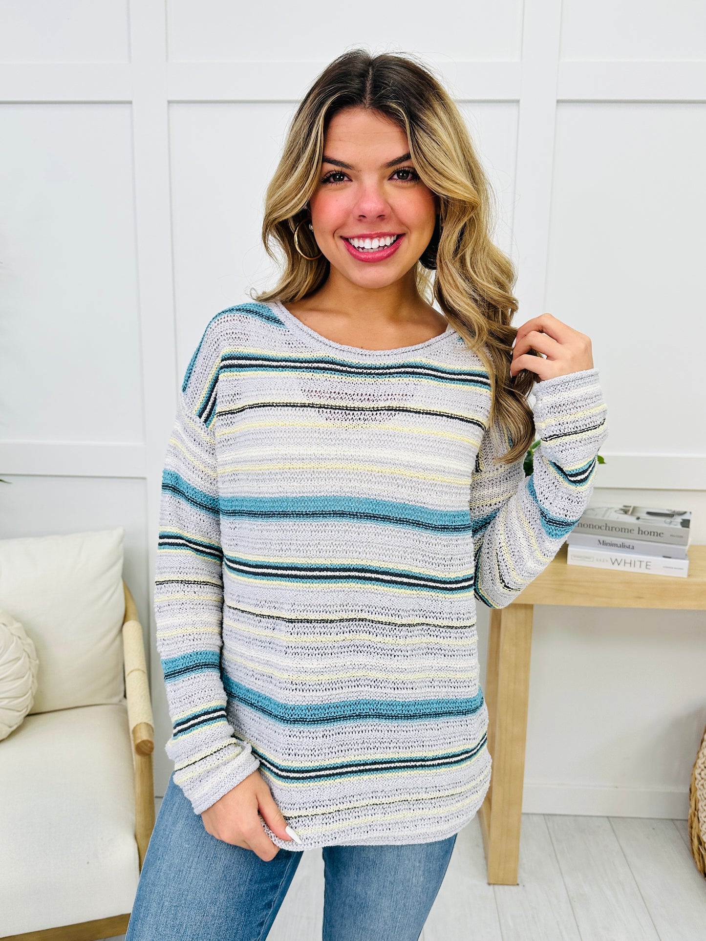 Calm Currents Sweater