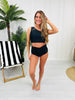 The Jess Swim Top In Black