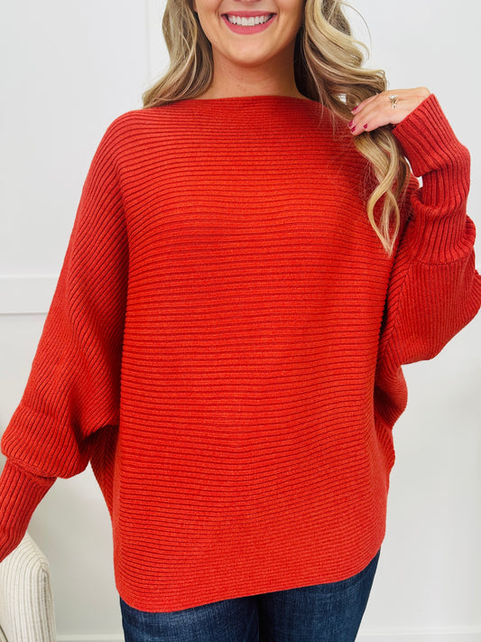 One Side Story Sweater- Multiple Colors!