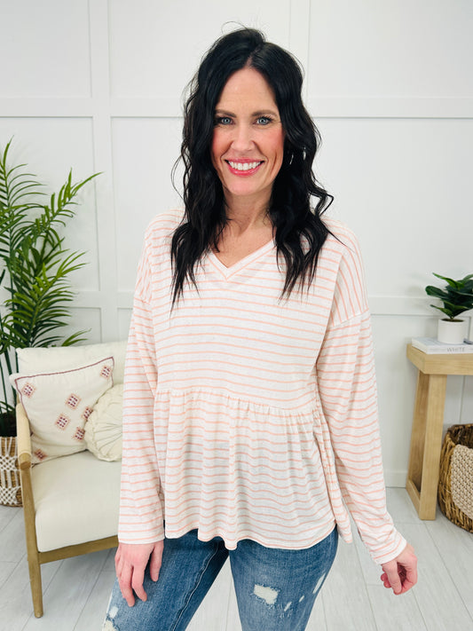 Sunlit Stripes Top