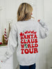 Santa Claus World Tour Graphic Crewneck Sweatshirt