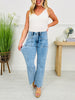 Summer Mood Cropped Wide Leg Jeans