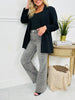 Wild Thing Tummy Control Grey Leopard Jeans
