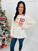 REG/CURVY Ho Ho Ho, Leopard Glow Graphic Tee