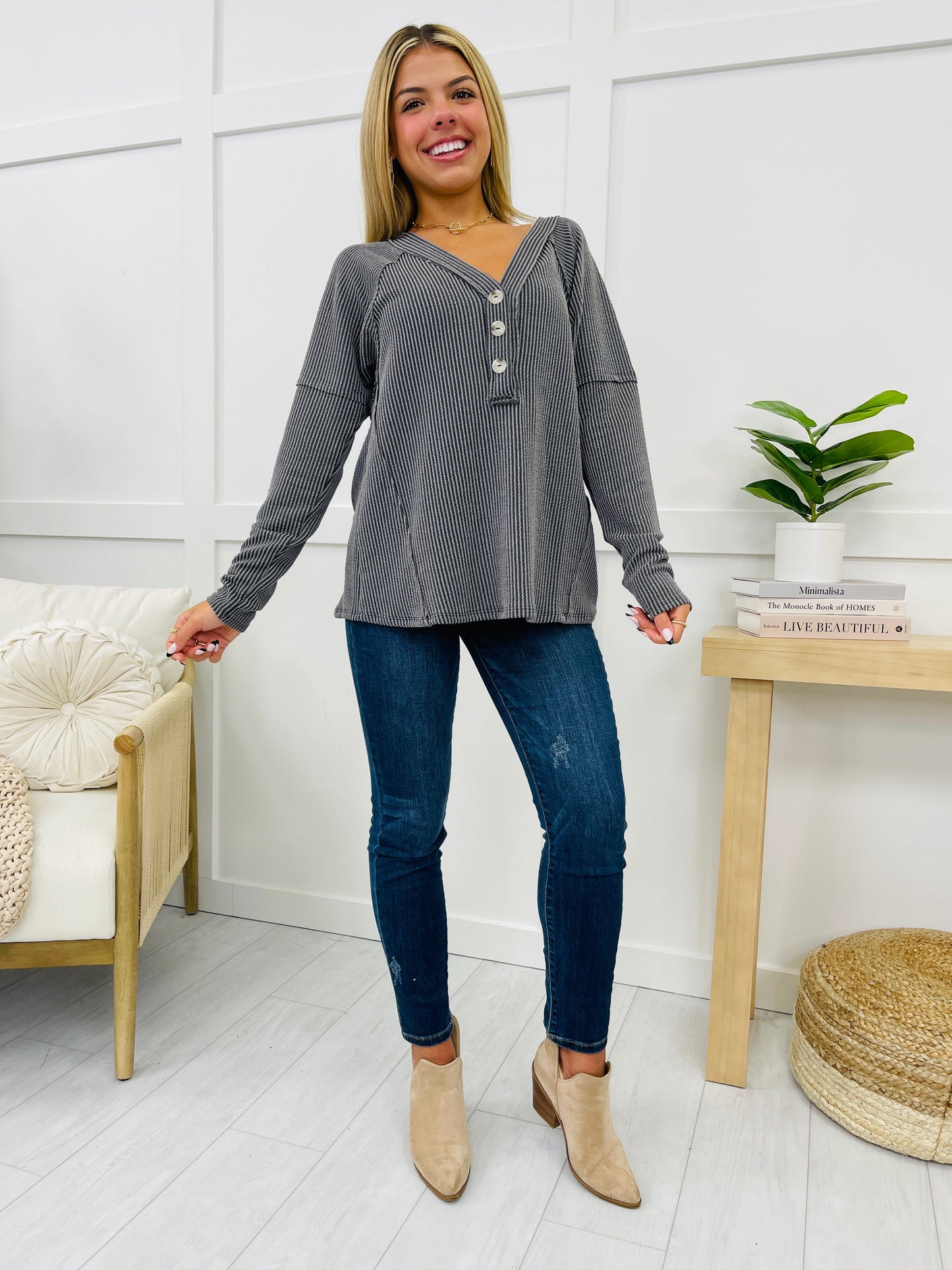 REG/CURVY Can't Be Stopped Corded Top--Multiple Colors!