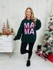 Mama Claus Graphic Crewneck Sweatshirt