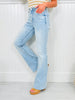 Made You Look Tummy Control Flare Vintage Wash Jeans