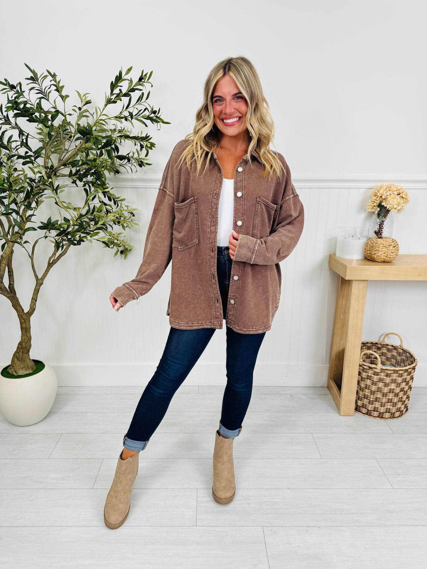 Go Everywhere Jacket In Chocolate