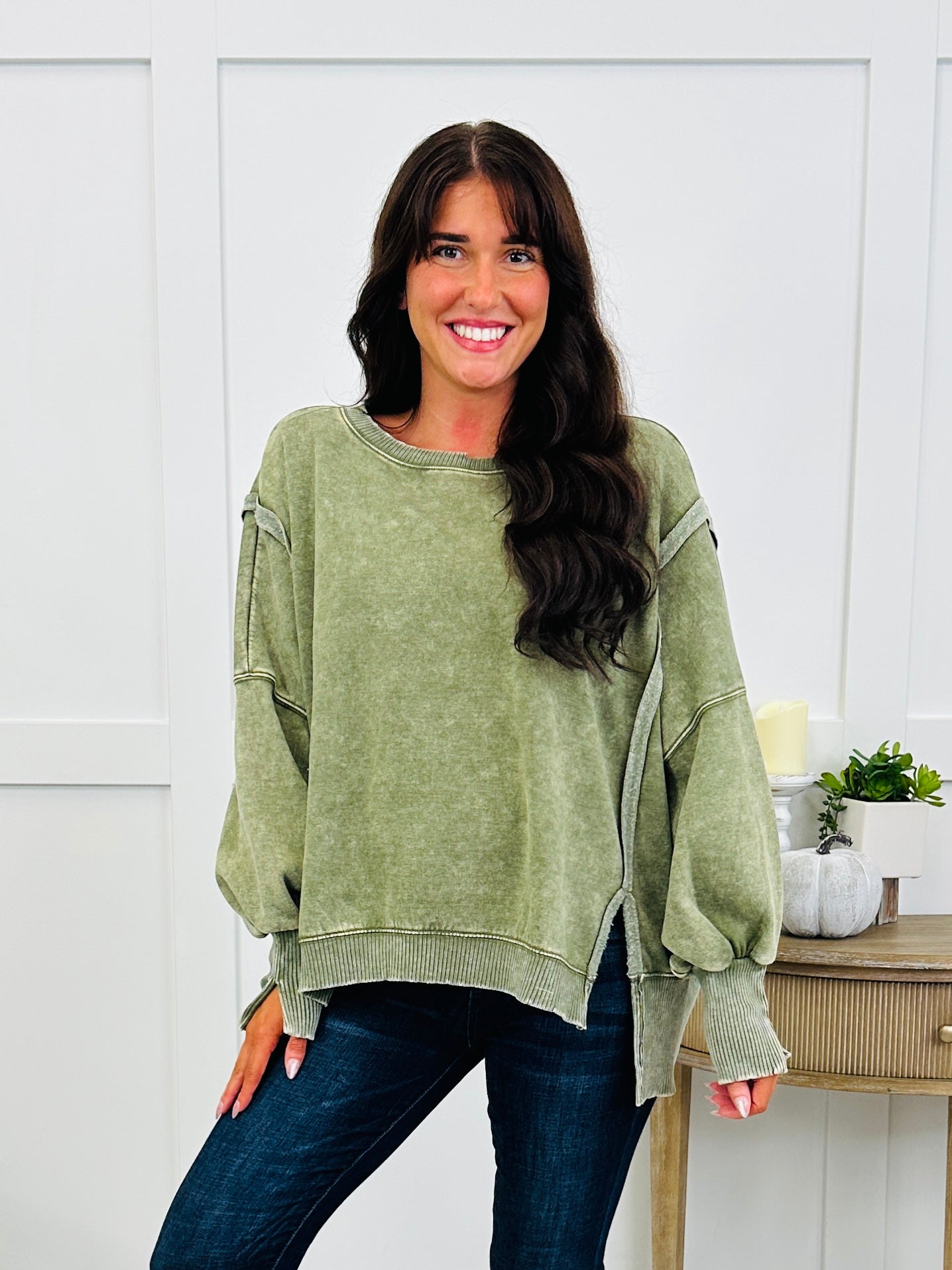 The Comfort Zone Pullover In Multiple Colors