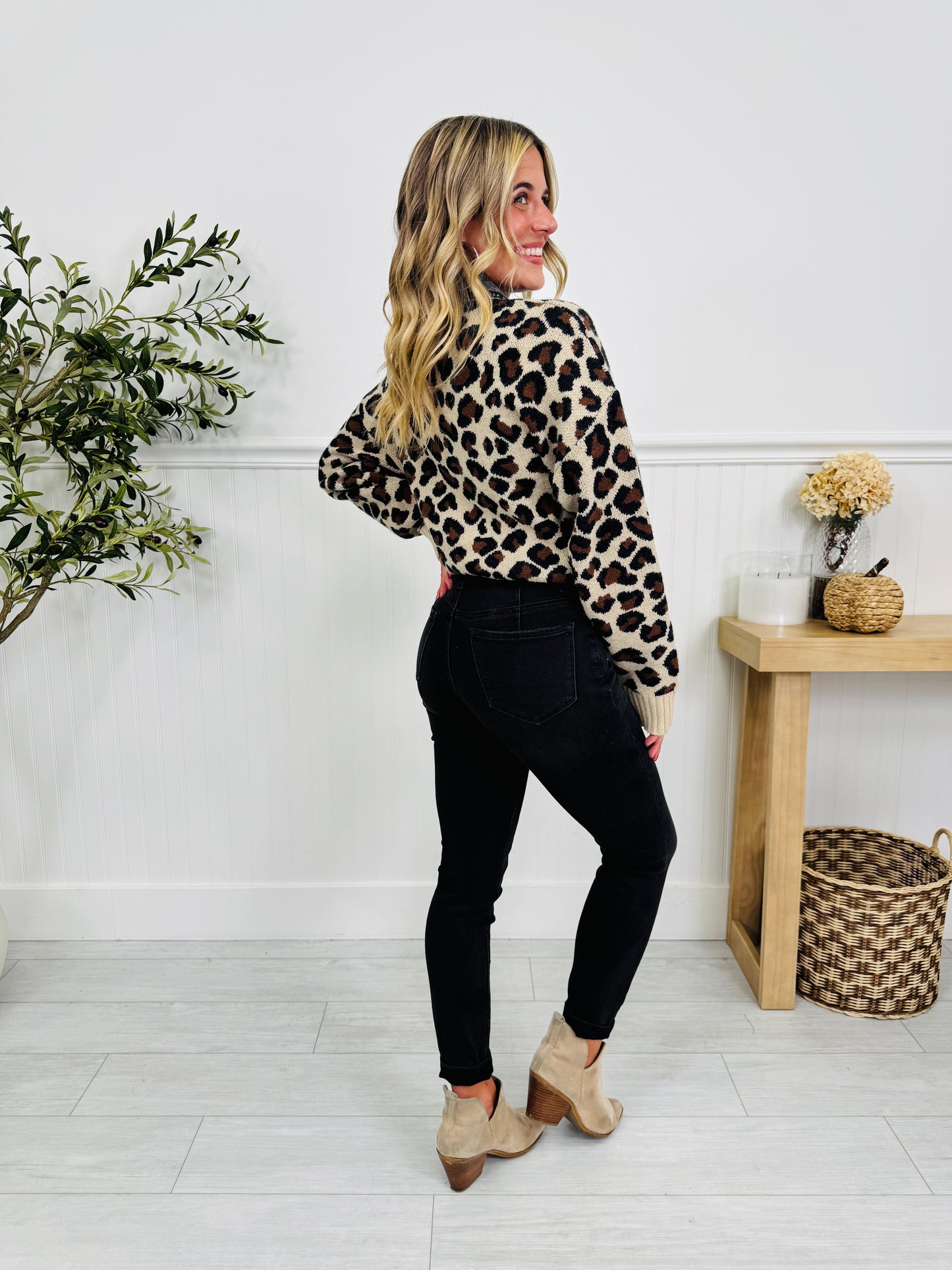 Black In Action Tummy Control Skinny Jeans In Multiple Inseams