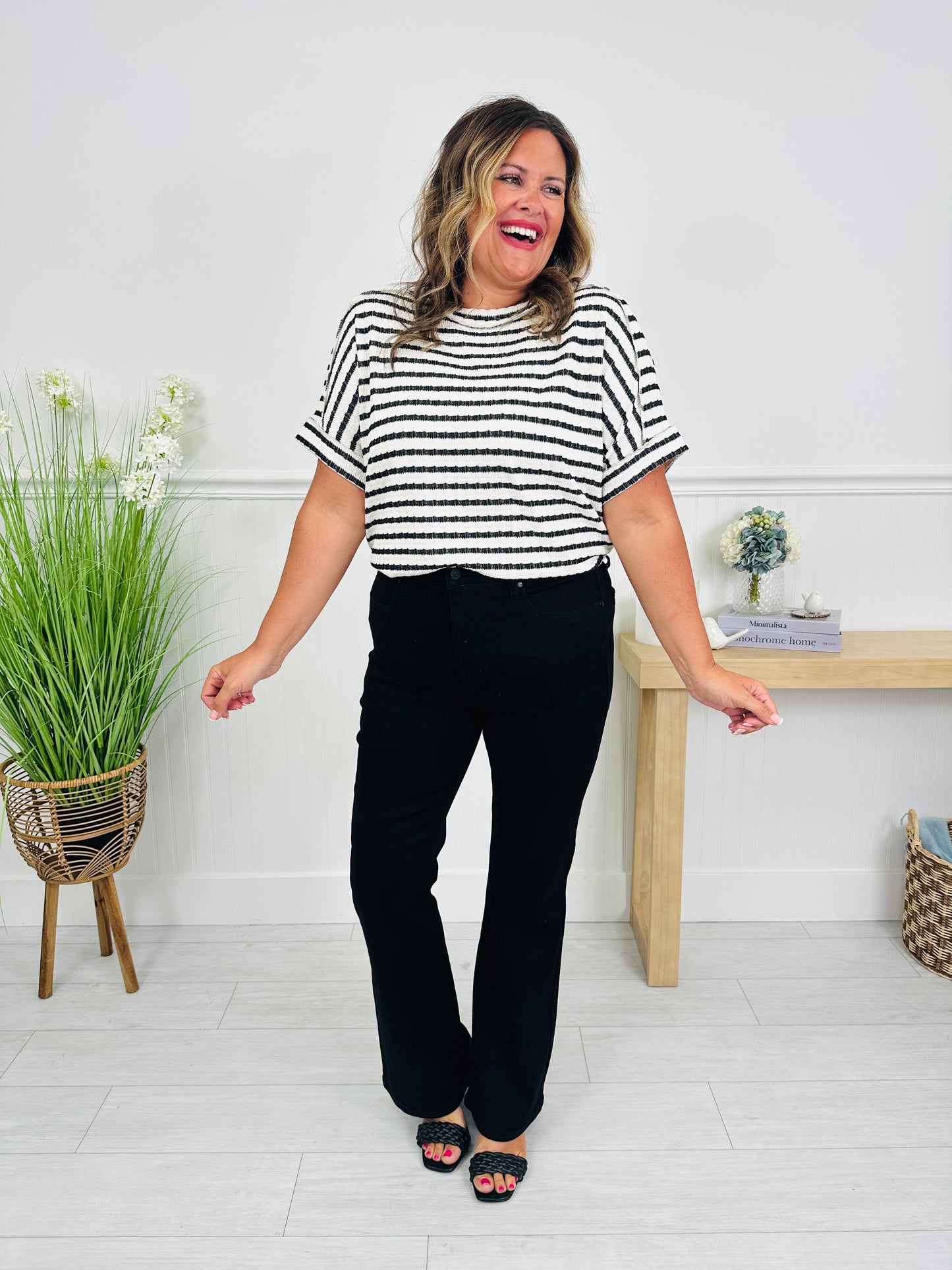 Judy Blue Power Move Tummy Control Bootcut Jeans In Regular And Petite