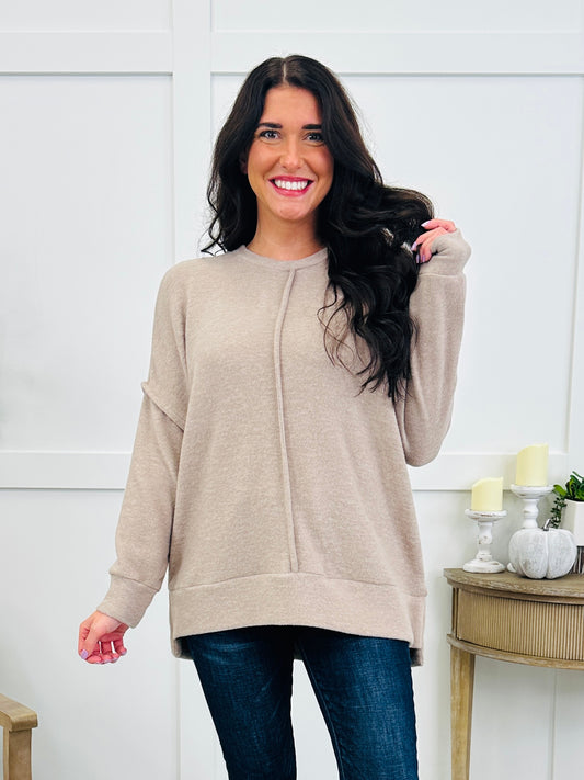 Chasing Cozy Top In Multiple Colors