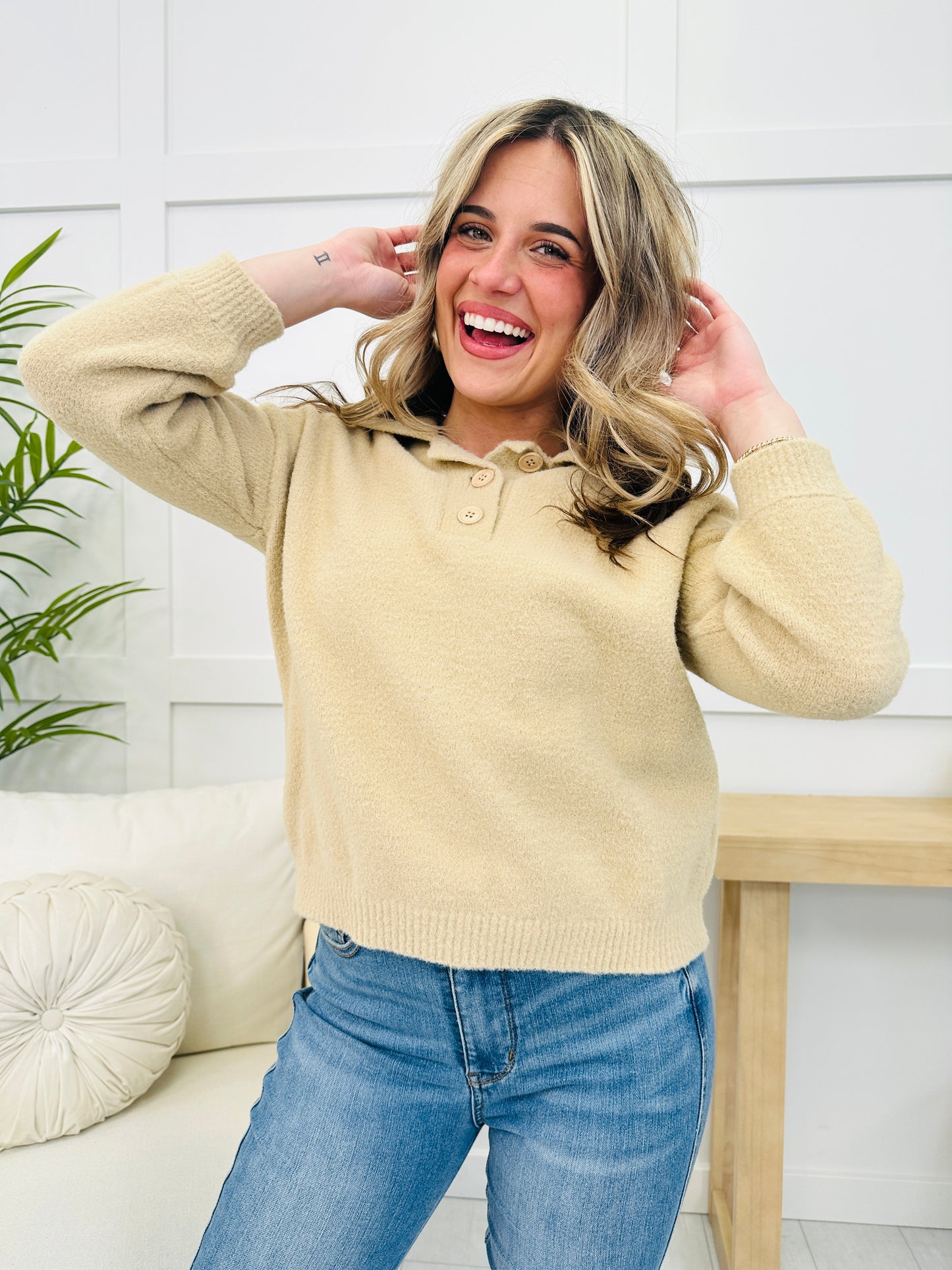 Let's Stay In My Comfort Zone Sweater- Multiple Colors!