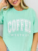Coffee Weather Graphic Tee in Multiple Colors