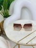 Large Rectangle Square Sunglasses- Multiple Colors!