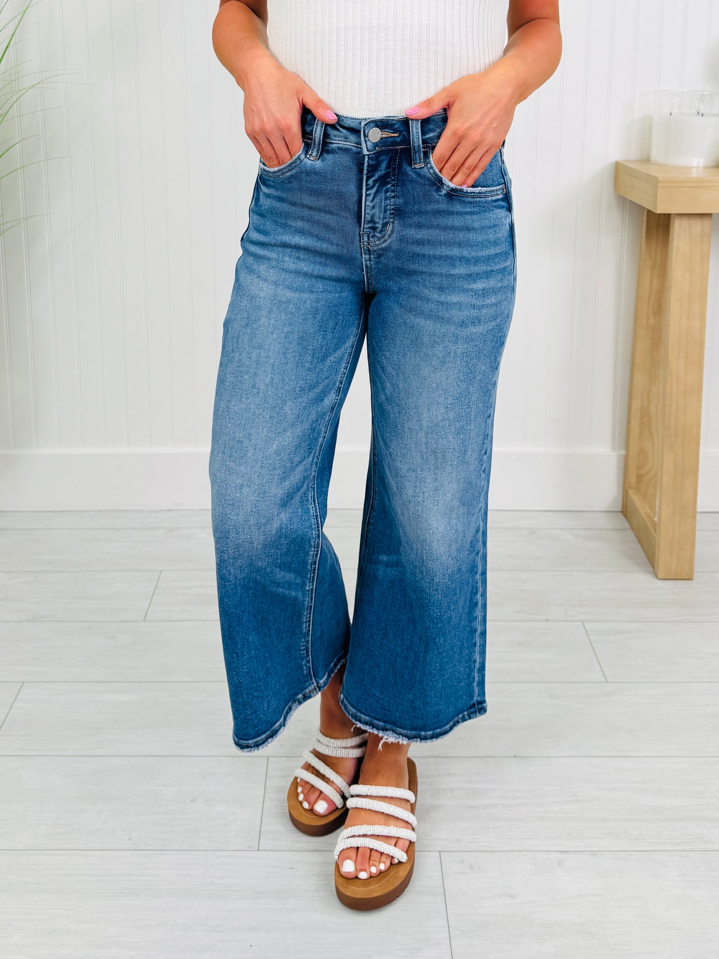 Triple Play Tummy Control Cropped Jeans in Three Inseams