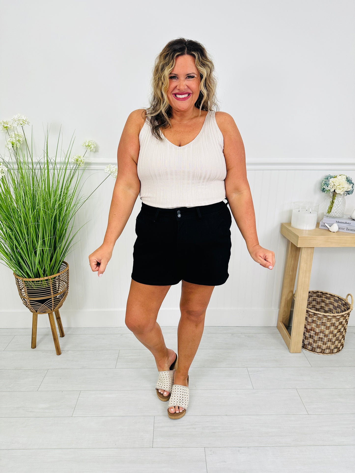 Judy Blue Make Your Move Trouser Shorts