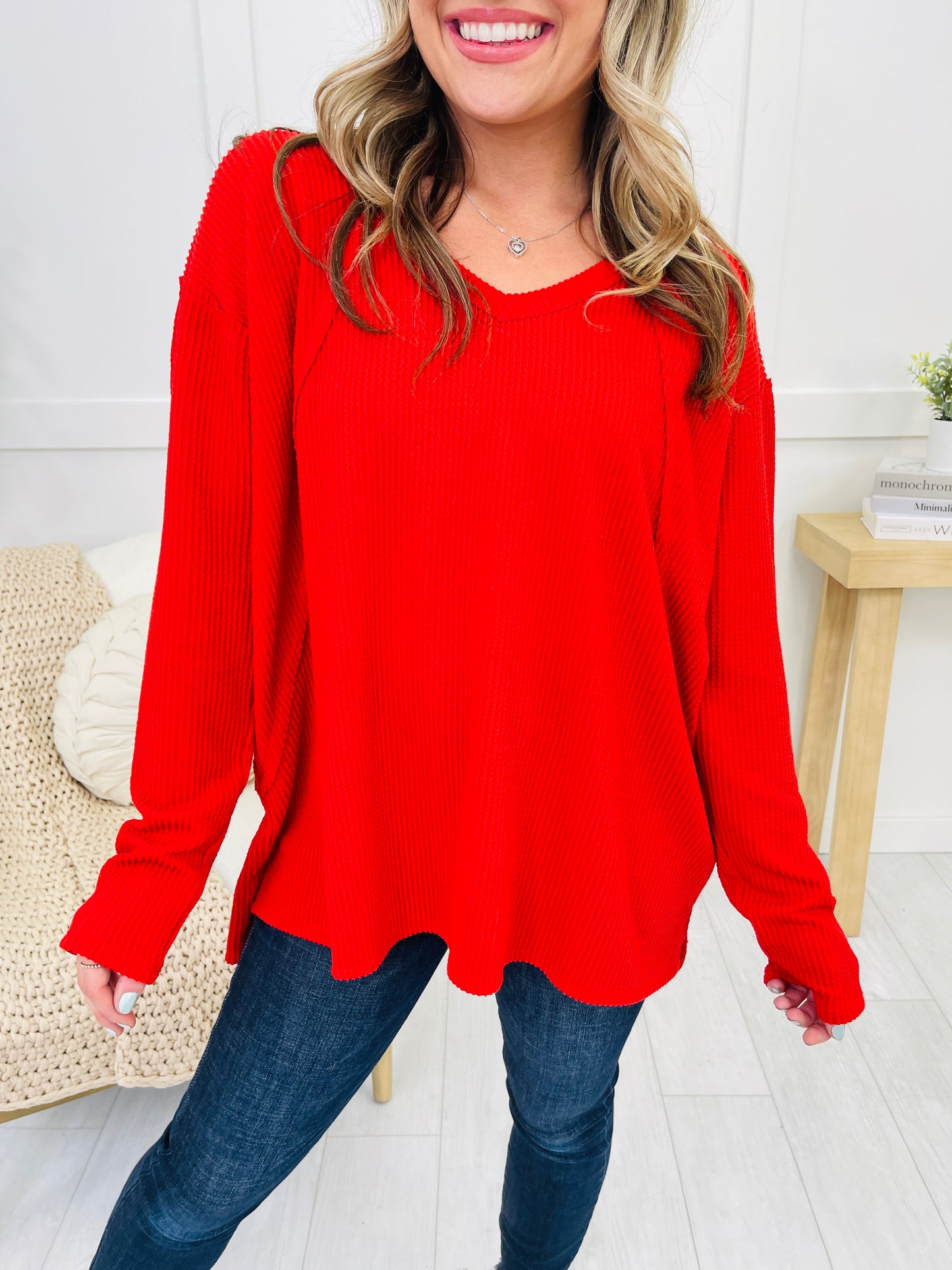 REG/CURVY Cozy and Corded Top - Multiple Colors!