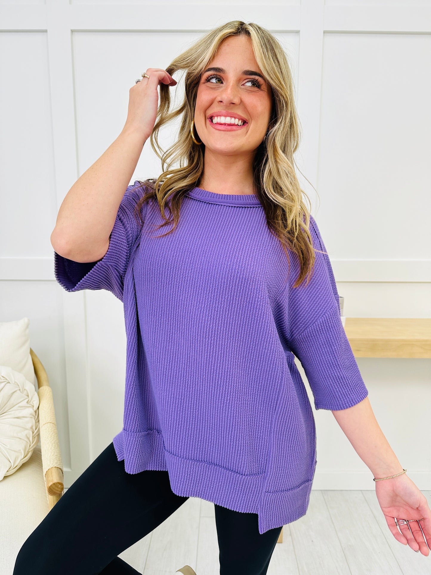 REG/CURVY Easy Living Pullover- Multiple Colors!