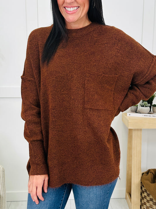 DOORBUSTER! Stayed In Layers Sweater- Multiple Colors!