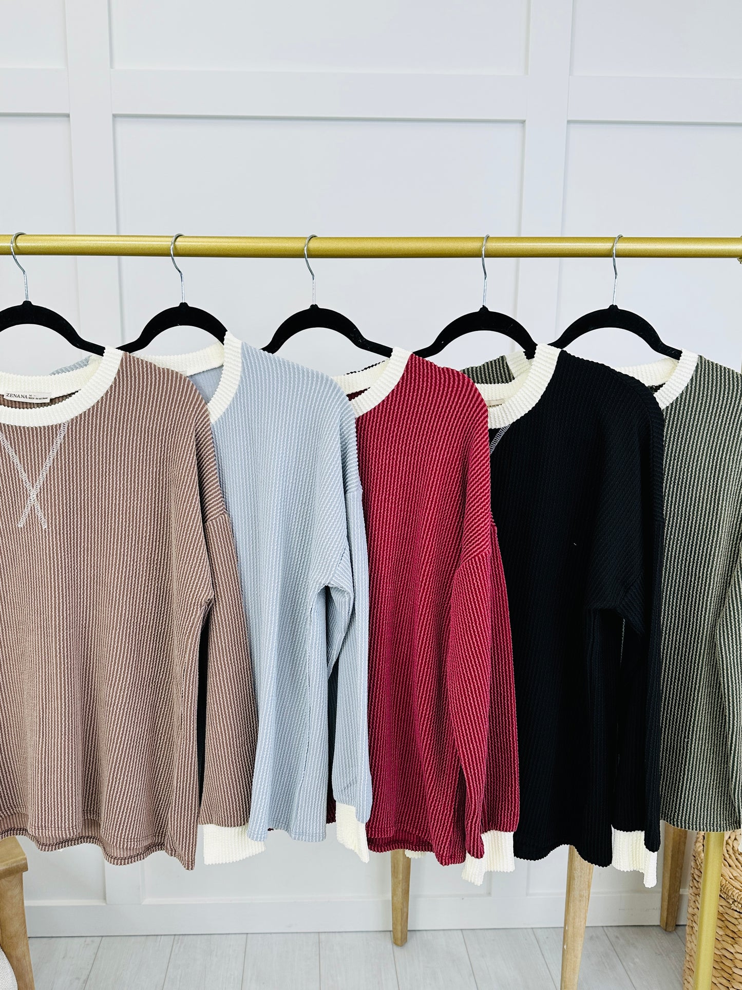 Carefree Days Tops In Multiple Colors