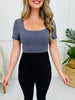 Sculpted Fit Bodysuit- Multiple Colors!