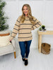 DOORBUSTER! Parallel Paths Sweater in Beige/Black