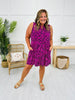 Palms And Plans Dress in Maui Print