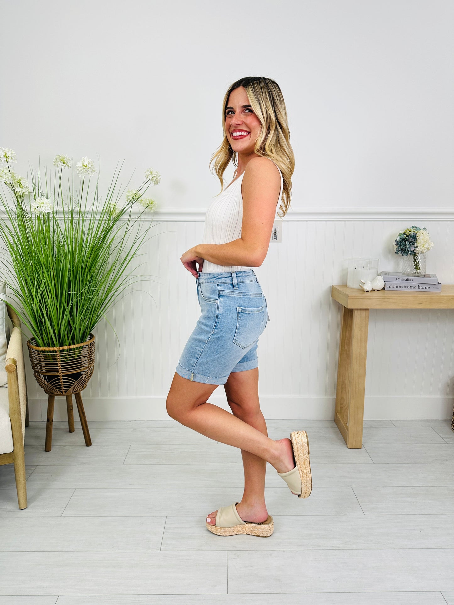 The Perfect Length Mid Thigh Tummy Control Shorts