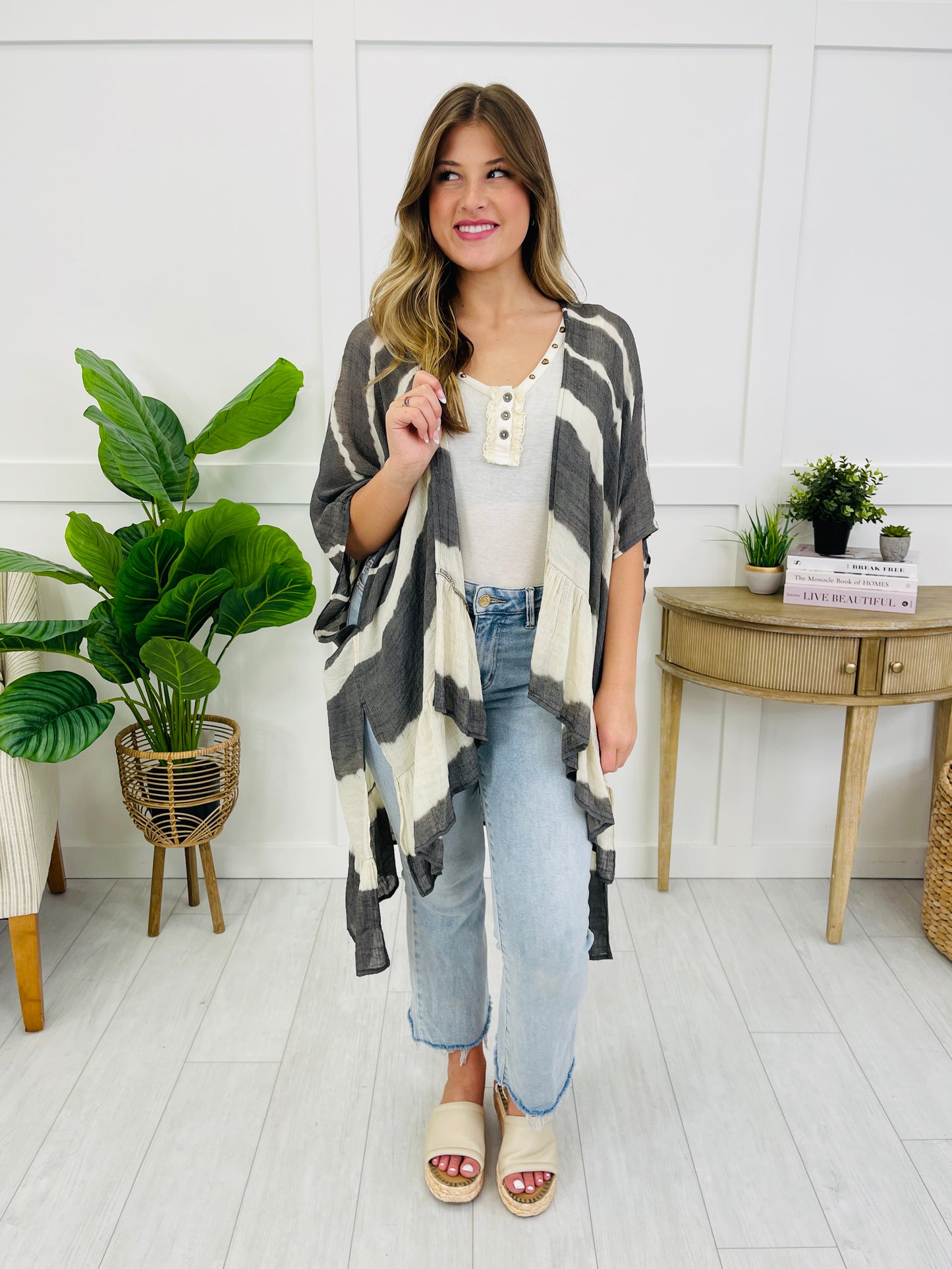 Midnight Fringe Cardigan