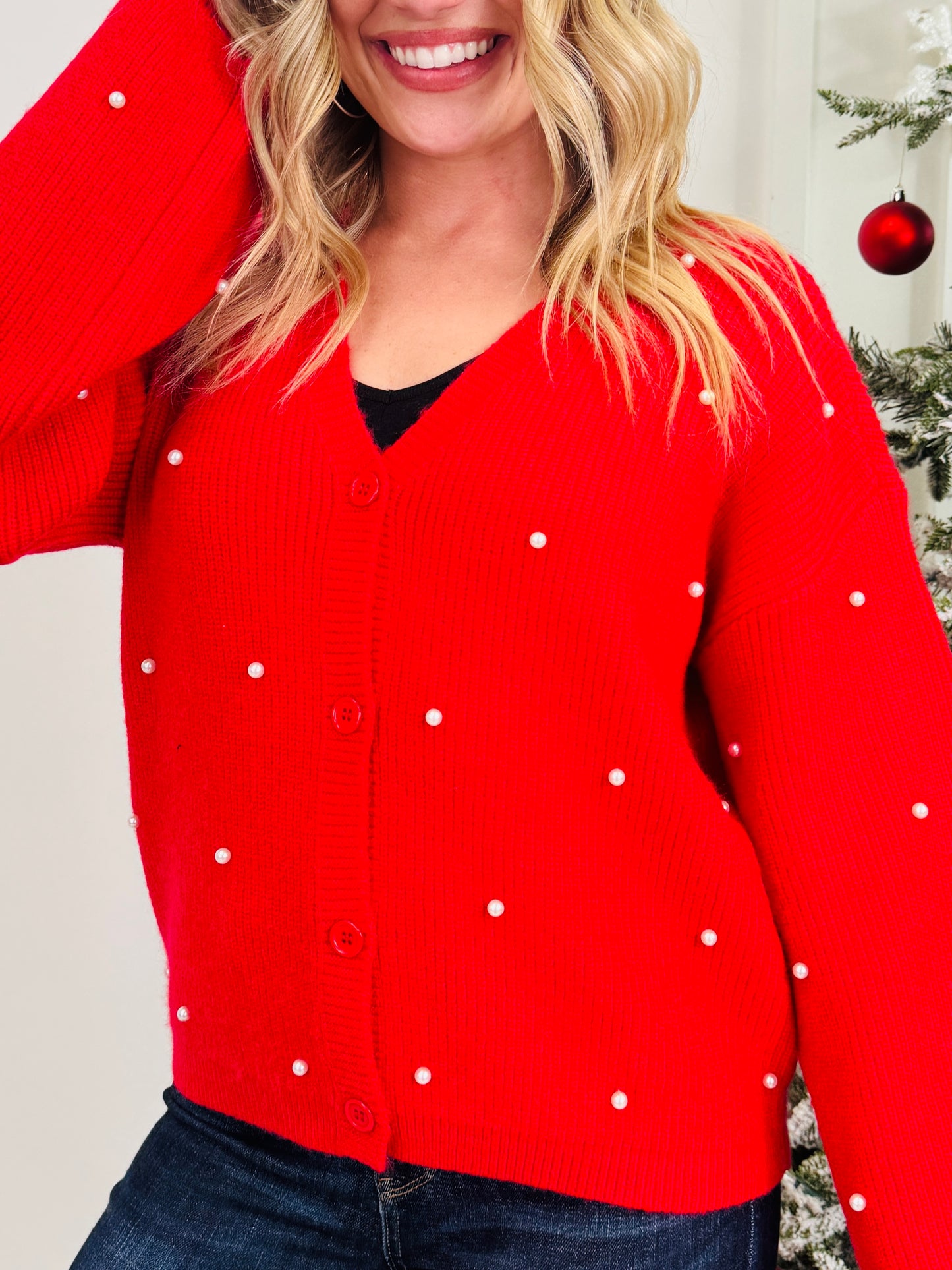 Pretty in Pearls Cardigan in Multiple Colors