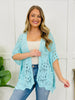 Top of the Charts Cardigan In Electric Blue