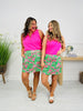 The Sun Kissed Skort in Cape May Print