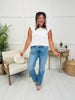 Judy Blue Stay Awhile Rigid Magic Straight Leg Jeans