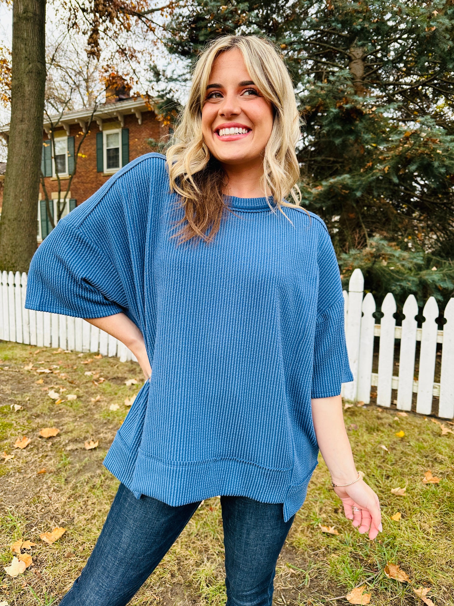 REG/CURVY Easy Living Pullover- Multiple Colors!