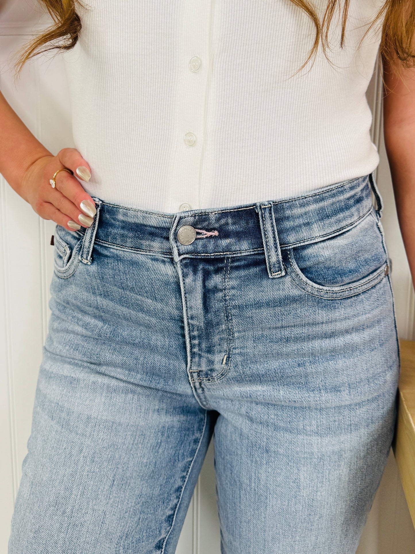 Judy Blue Chasing Sunsets Kick Flare Jeans