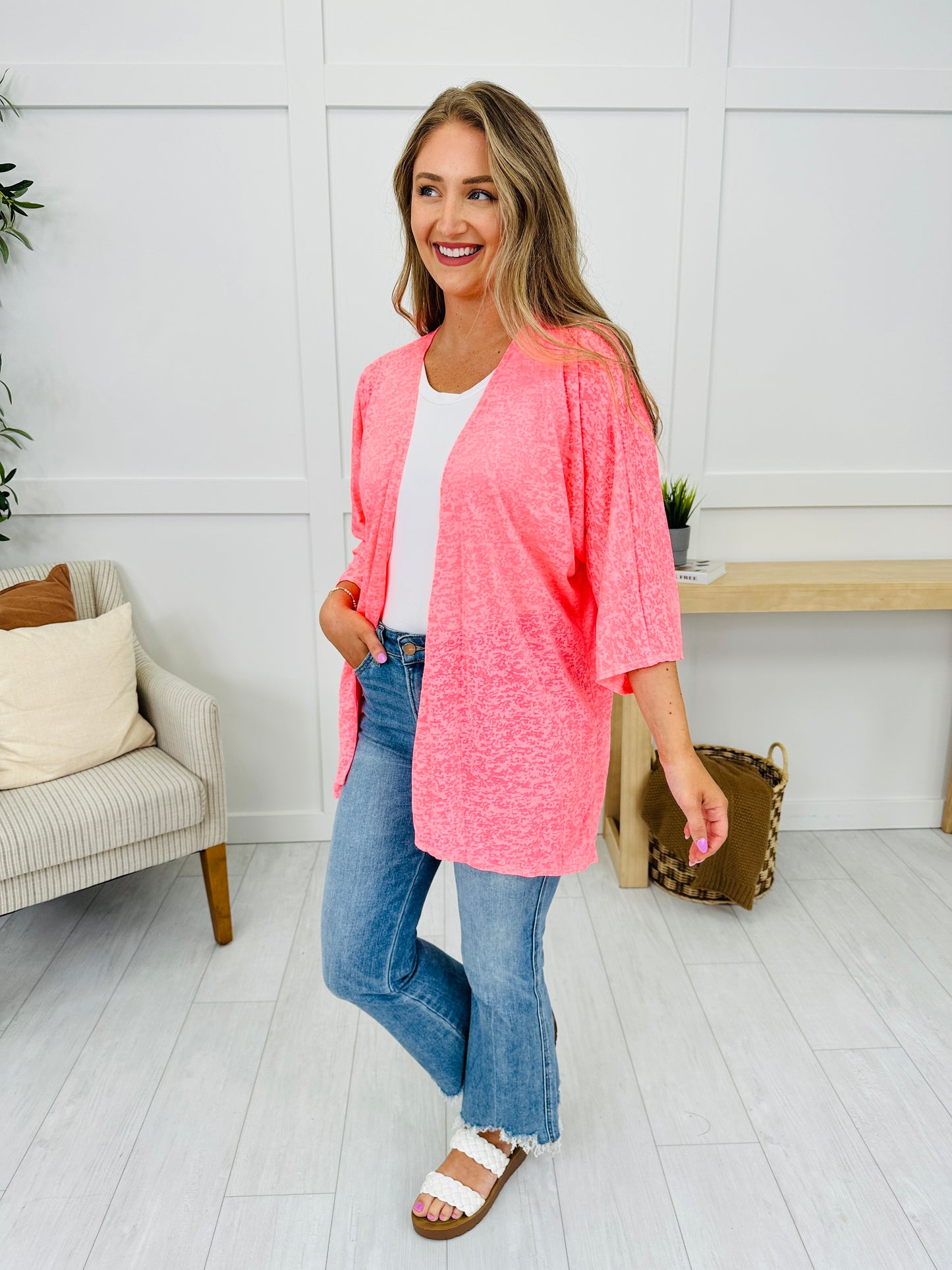 Peony Drift Cardigan